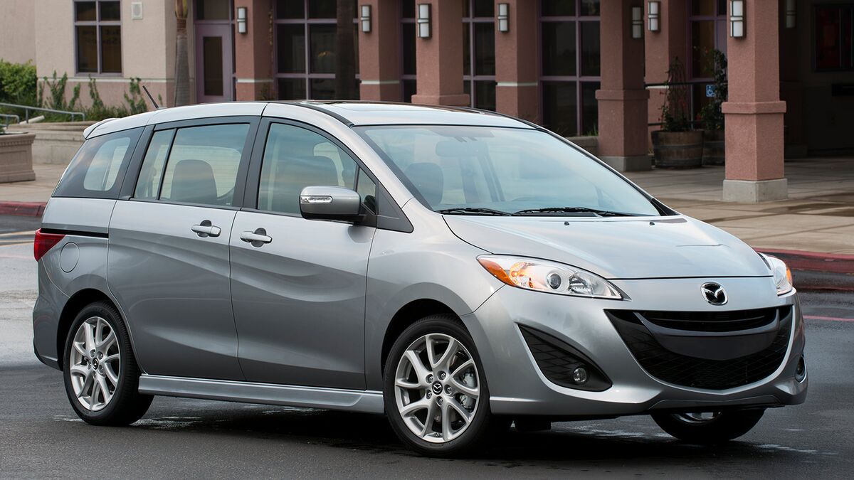 2015 Mazda5 in silver
