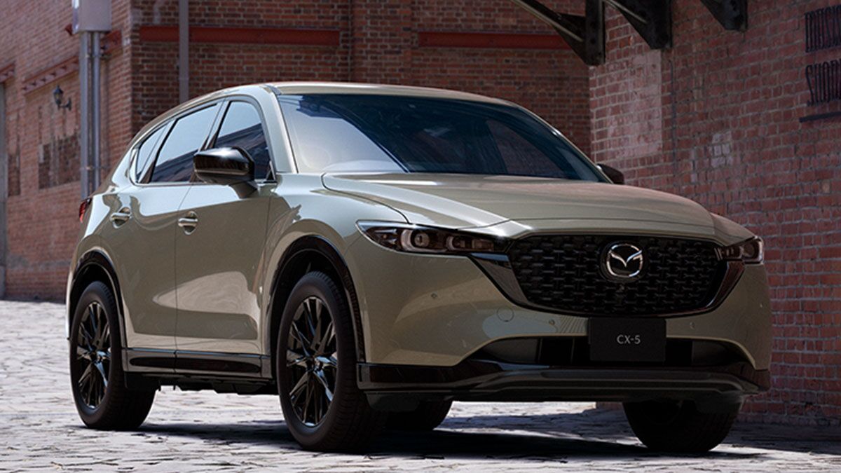 2024 Mazda CX-5 in brown.